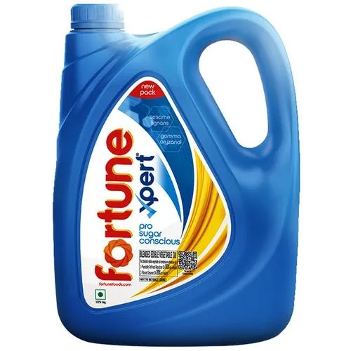 Fortune Xpert Pro Sugar Conscious Edible Oil, 5 L Jar