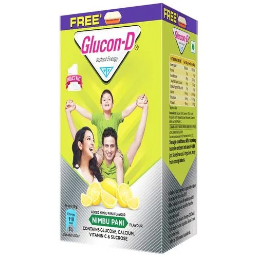 Glucon-D Nimbu Pani Instant Energy Drink Mix  400gm