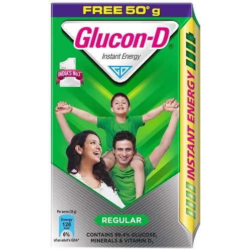 Glucon-D Regular Instant Energy Drink Mix  350gm