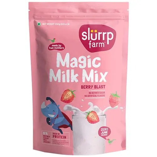 Slurrp Farm Berry Blast Milk Drink Mix 250gm