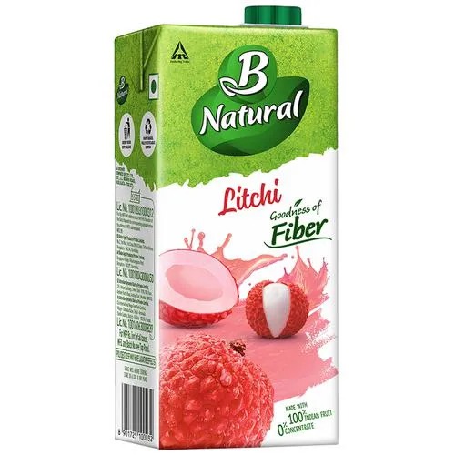 B Natural Litchi Juice 1ltr