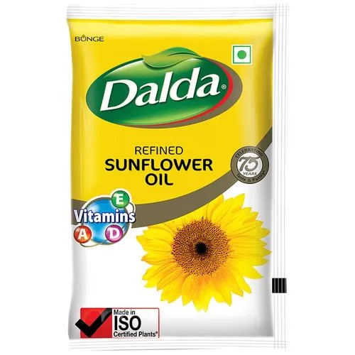 Dalda Refined Imported Sunflower Oil, 1 L Pouch