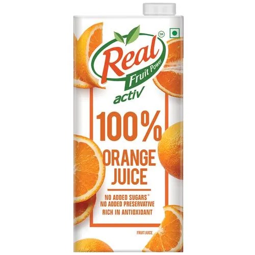 Real Activ 100% Orange Juice  1ltr