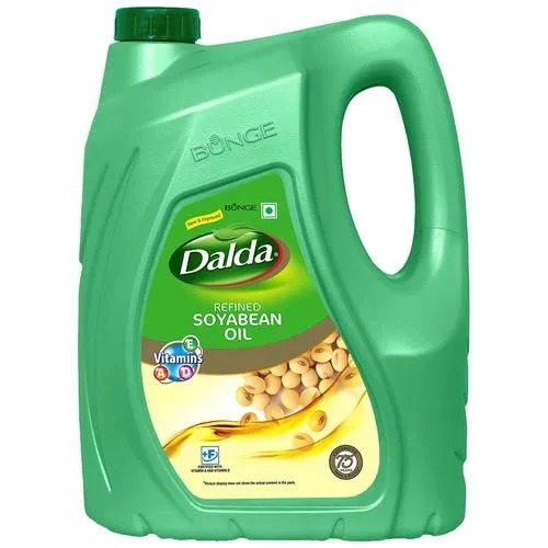 Dalda Refined Soyabean Oil, 5 L