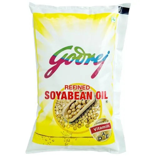 Godrej Refined Soyabean Oil, 1 L Pouch