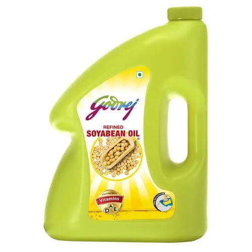 Godrej Refined Soyabean Oil - Fortified With Vitamins A, D & E, 5 L