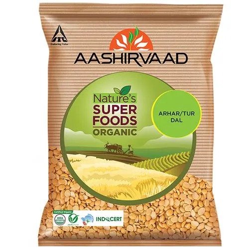 Aashirvaad Nature's Super Foods Organic Arhar Dal 500g