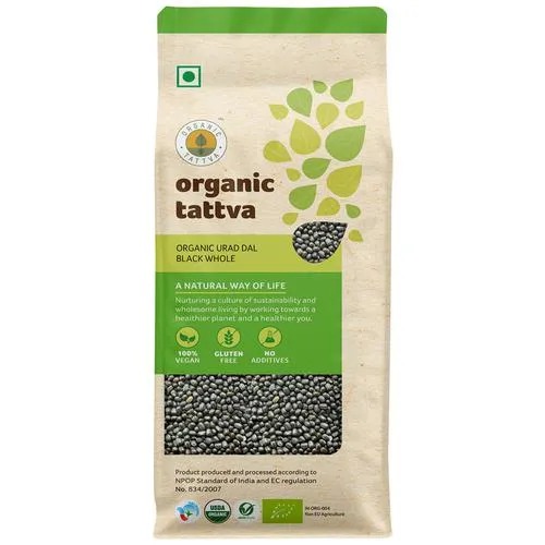 Organic Tattva Organic Urad (Sabut), 500 g