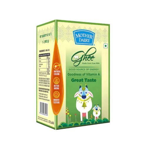 Mother Dairy Cow Ghee Pouch, 1L