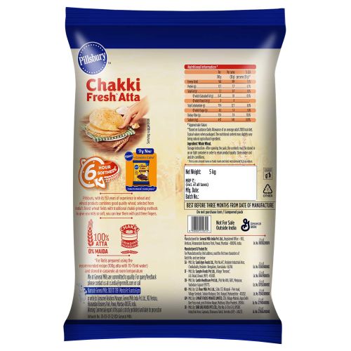 Pillsbury Chakki Fresh Atta, 10kg