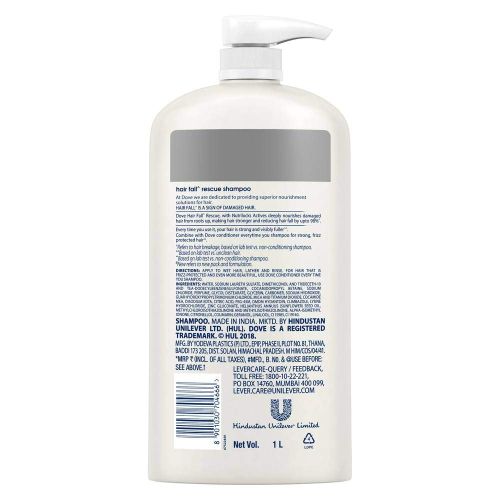 Dove Hair Fall Rescue Shampoo, 1L