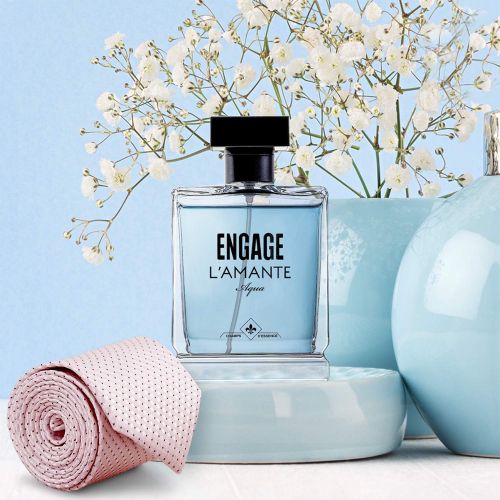 Engage Lamante Aqua Eau De Parfum for Men, Aqua, Long Lasting and Premium, Skin Friendly, 100ml