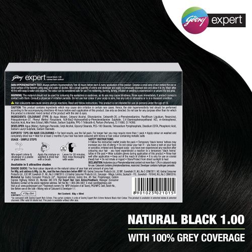 Godrej Expert New Rich Creme Natural Black Hair Colour  70gm