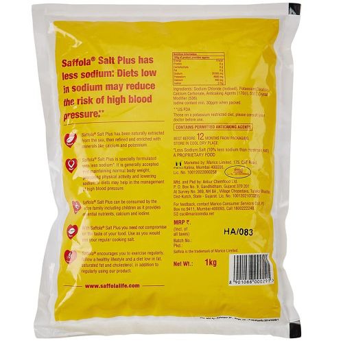 Saffola Plus Salt 1kg