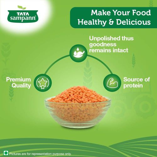 Tata Sampann Unpolished Masoor Dal Split