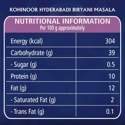 Kohinoor Hyderabadi Biryani Masala 15gm