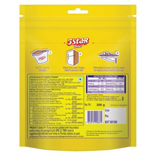 Cadbury 5 Star Home Treat Chocolate 200gm
