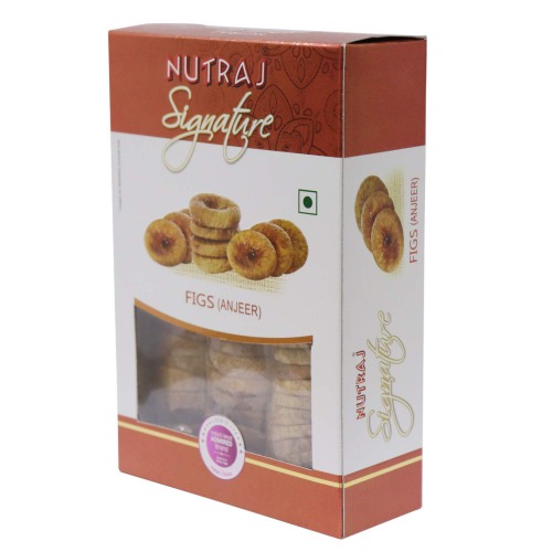 Nutraj Signature Dried Figs (Anjeer) 400gm - Vacuum Pack