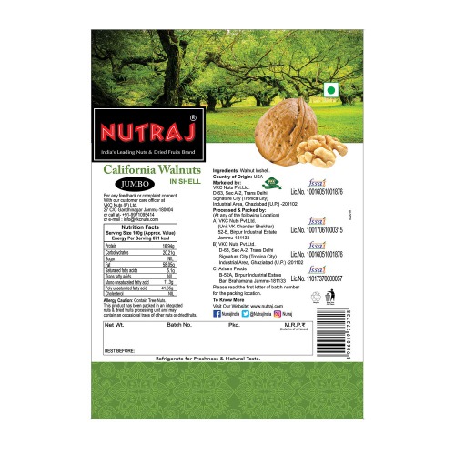 Nutraj California Inshell Walnuts