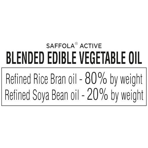 Saffola Active Pro Weight Watchers Edible Oil, 1 L Pouch