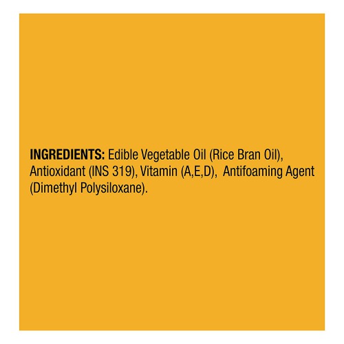 Gemini Refined Rice Bran Oil Pouch, 1L