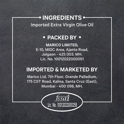 Saffola Extra Virgin Olive Oil, 500 ml
