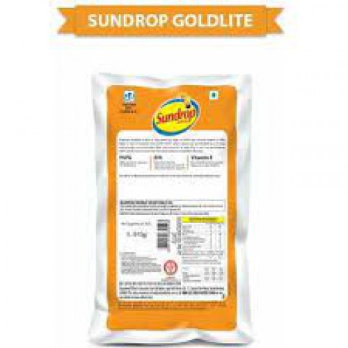 Sundrop Oil - Gold Lite, 1 L Pouch