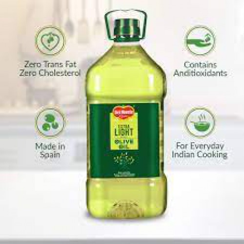 Del Monte Extra Light Olive Oil, 1 L Plastic Bottle