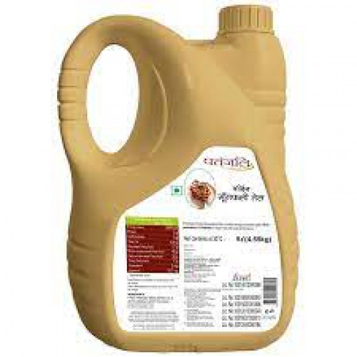 Patanjali Virgin Groundnut Oil, 5 L Jar