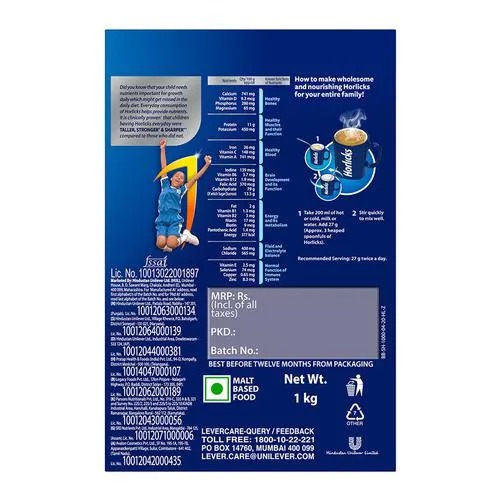 Horlicks Health and Nutrition drink 1kg
