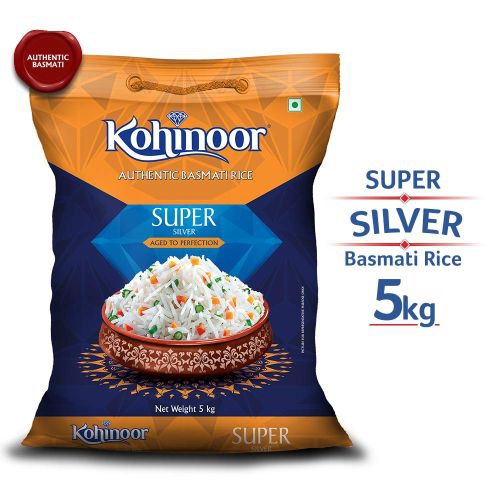 Kohinoor Super Silver Basmati Rice 5 Kg - Premium Basmati Rice