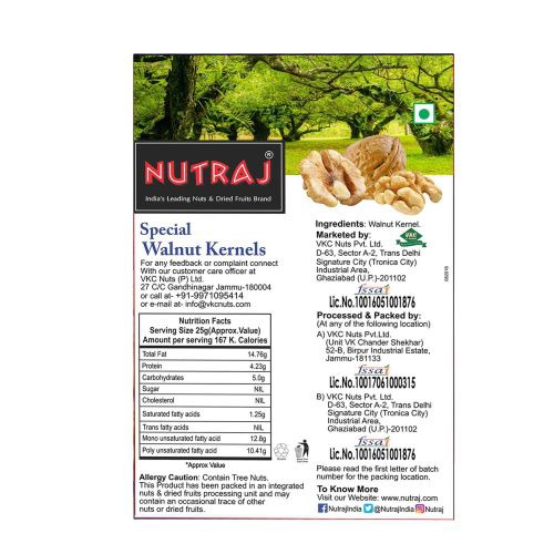 Nutraj Special Walnut Kernels 250gm