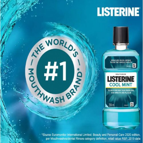 Listerine Cool Mint Mouthwash 500gm